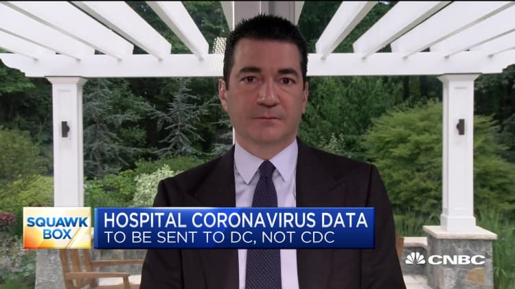 Former FDA chief Scott Gottlieb on HHS taking over Covid-19 data collection from CDC