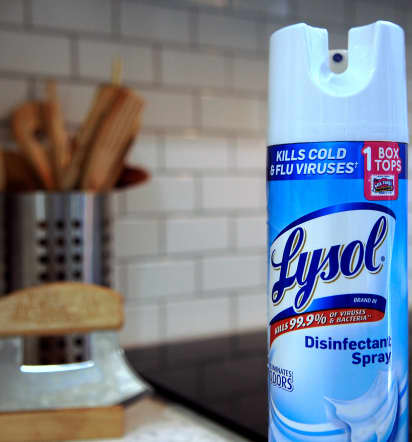CEO of Lysol maker says sales are still up as a result of coronavirus pandemic