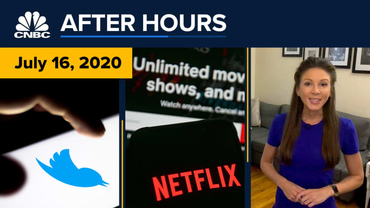 Netflix earnings, Twitter's massive hack, and everything else you missed today: CNBC After Hours