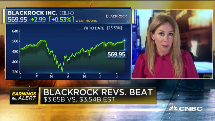 BlackRock earnings: $7.85 per share, vs $6.99 EPS expected