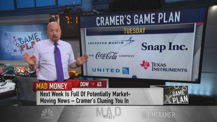 Cramer's week ahead: Big week for earnings, even bigger week for vaccines