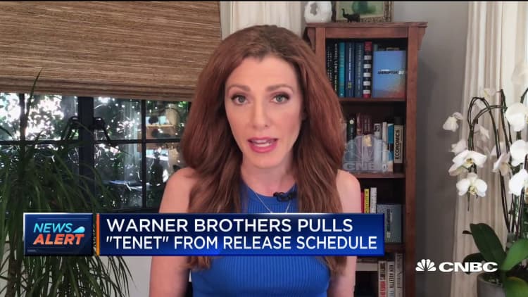 Warner Brothers pulls 'Tenet' from release schedule
