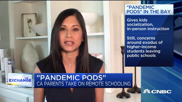 How 'pandemic pods' are some California parents' remote-learning solution