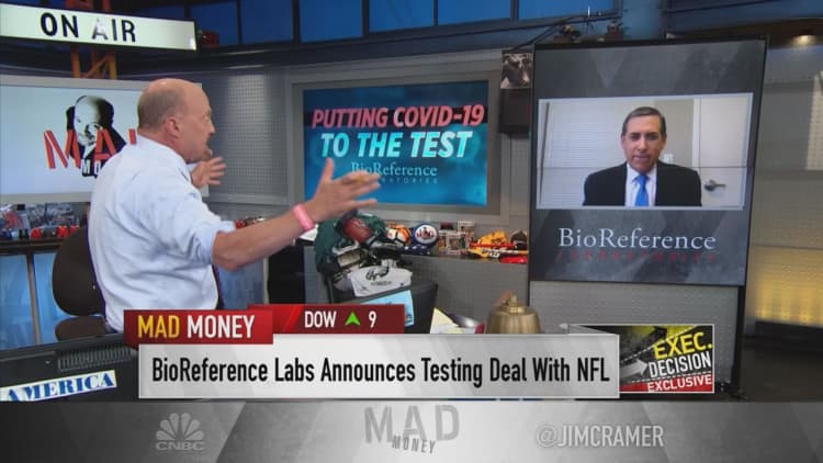 BioRefernce Labs to handle Covid-19 testing for all 32 NFL: executive chairman