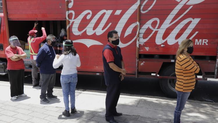 Coca-Cola CEO: Lockdowns, stay-at-home orders responsible for earnings weakness
