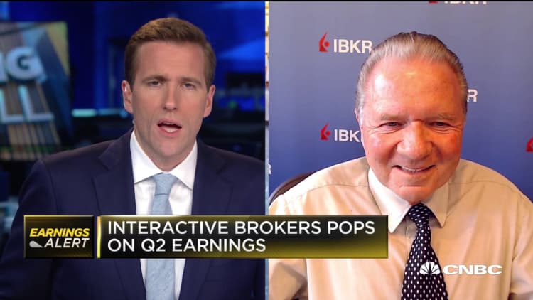 Interactive Brokers Chairman Thomas Peterffy on Q2 earnings