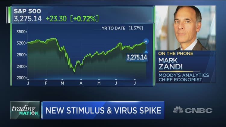 Fragile recovery must get a new stimulus that's at least $1.5 trillion: Mark Zandi