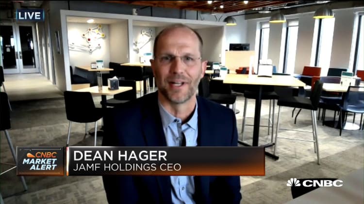 JAMF CEO Dean Hager on the company's IPO and the impact of covid on the business