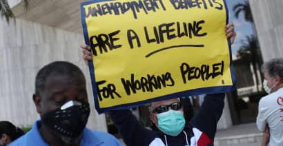 11 states approved to offer extra $300 weekly unemployment benefits
