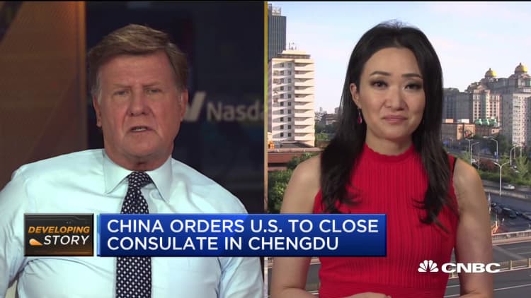 China retaliates against US for shuttering Houston consulate