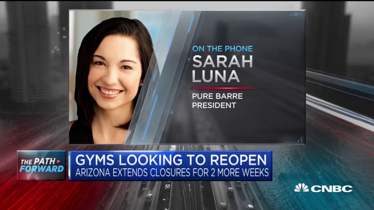 Pure Barre president Sarah Luna discusses her gym reopening strategies