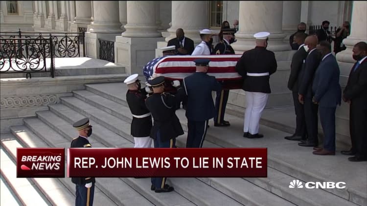 Congressman John Lewis to lie in state in the Capitol Rotunda