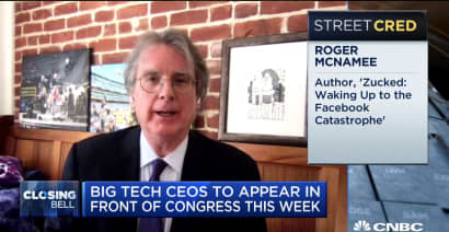 Roger McNamee criticizes Google, Facebook and Amazon ahead of antitrust hearing
