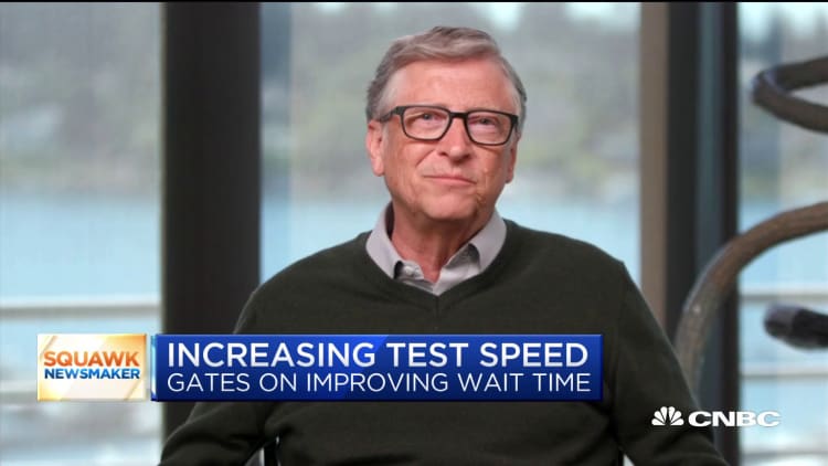 Bill Gates: Covid-19 testing is a 'waste' unless results are available within 48 hours