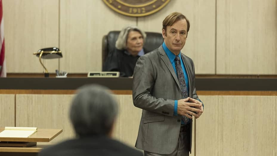 Bob Odenkirk is Jimmy McGill aka Saul Goodman, a lawyer and a former scam artist from "Better Call Saul."
