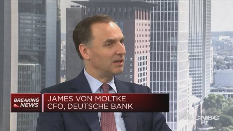 Deutsche Bank CFO: We are regaining momentum for market share gains