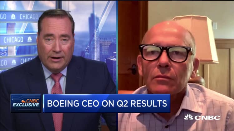 Watch CNBC's full interview with Boeing CEO David Calhoun