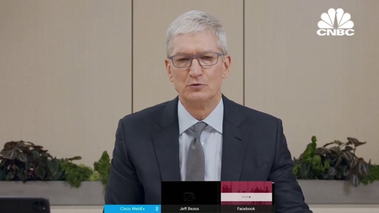 Apple CEO Tim Cook pressed on whether App Store treats all developers equally