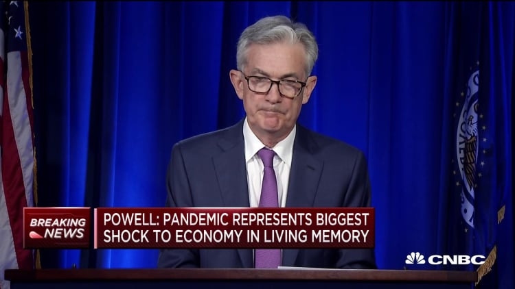 US economy will be struggling against disinflationary pressures rather than inflationary, says Fed's Powell