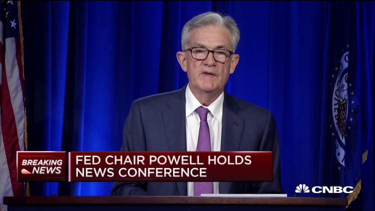 We've haven't thought about buying equities: Federal Reserve's Jerome Powell