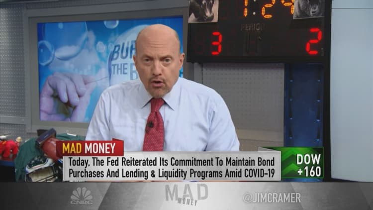 Cramer: I'm sick and tired of hearing that we're in a stock market bubble