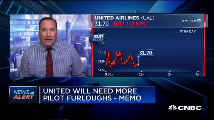 United Airlines will need more pilot furloughs