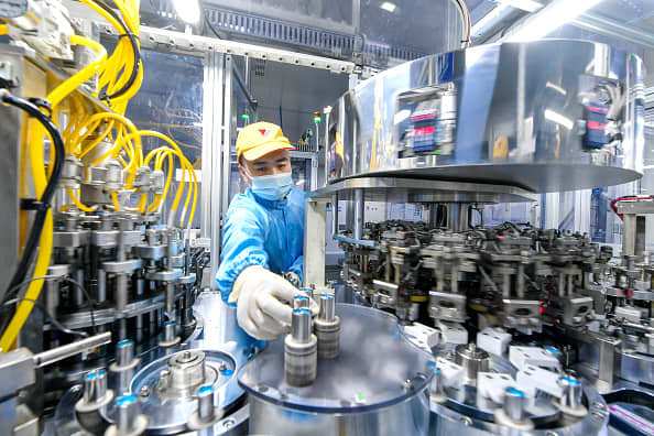 A private survey showed China's manufacturing activity expanded in July thumbnail