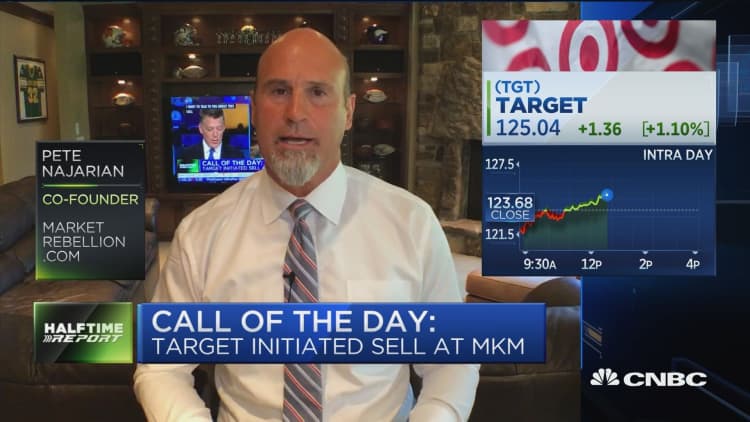 MKM initiates Target with only sell call on the Street