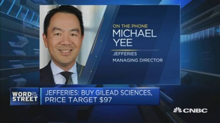 Gilead's Remdesivir treatment could see recurring revenue even if a Covid-19 vaccine is found: Jefferies