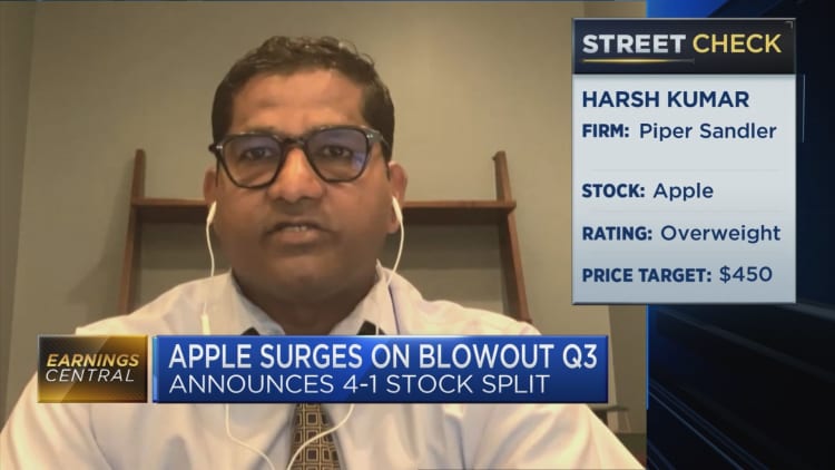 Piper Sandler's Kumar on Apple's blowout Q3 earnings