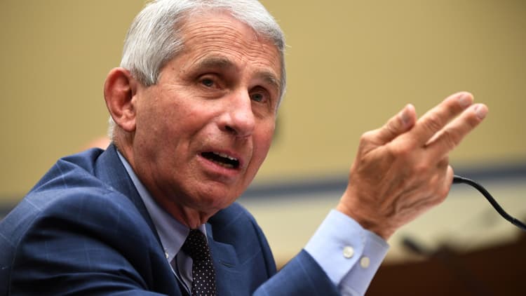 Dr. Anthony Fauci says there is 'a degree' of airborne spread of coronavirus