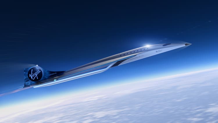 Virgin Galactic partners with Rolls Royce to build a supersonic aircraft