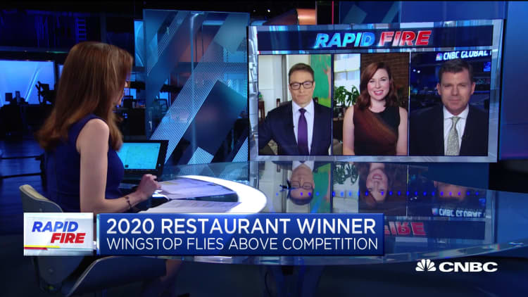 The best-performing restaurant stock of 2020 is...