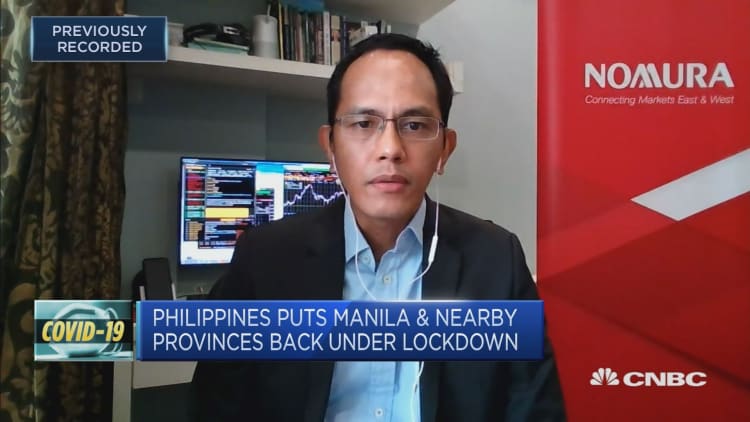 Philippines' new lockdown will definitely impact economy: Nomura