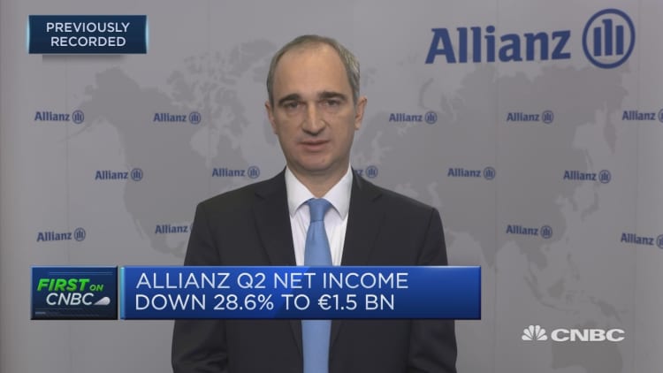 Allianz CFO: Second wave could bring disruption to capital markets