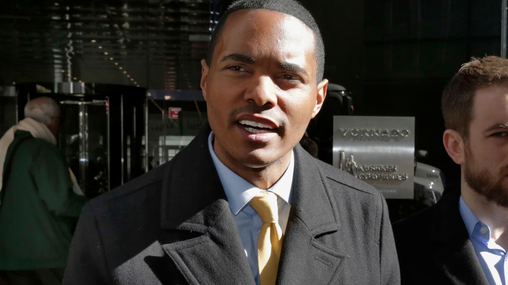 In this, March 19, 2018, file photo, New York City Council Member Ritchie Torres addresses a news conference in New York.