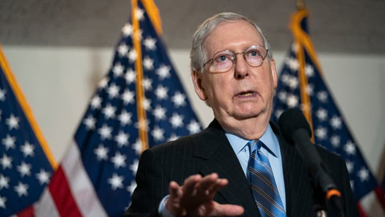 Senator Mitch McConnell says a deal will come together 'in the near future'