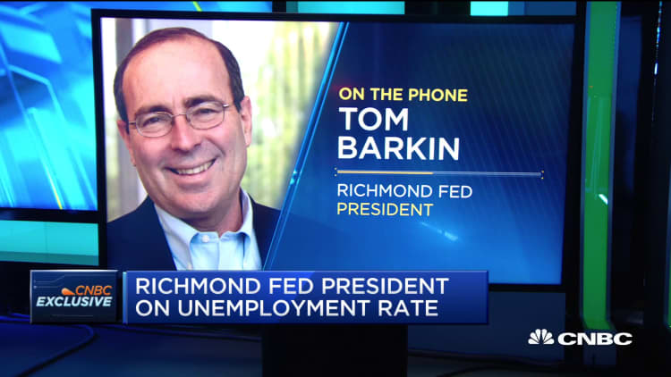 Richmond Fed President Tom Barkin: Recovery for Covid-19 will be long