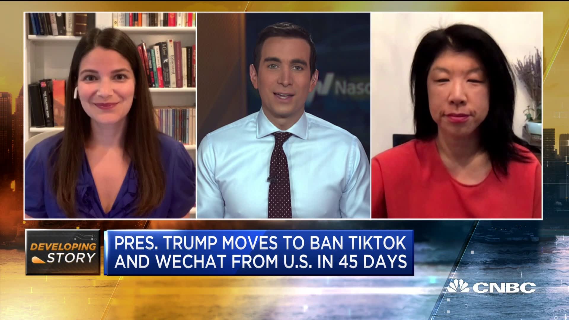 How worried are American companies operating in China about Trump's TikTok ban?