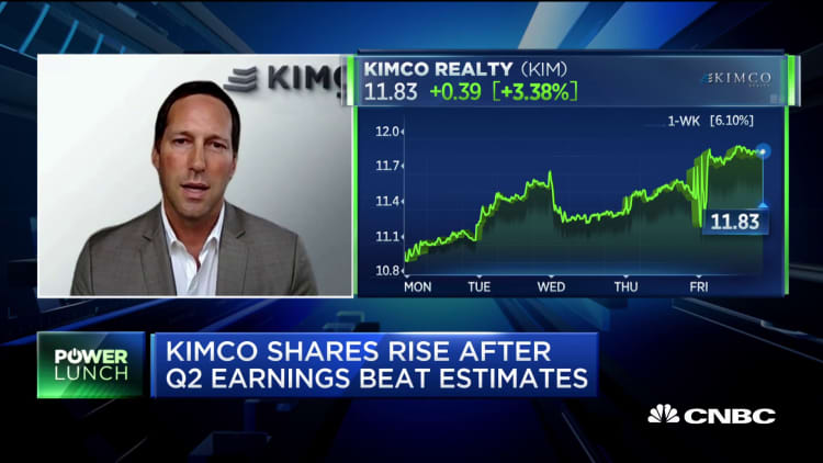 Kimco Realty CEO: Pleasantly surprised by consumers reengaging in shopping centers