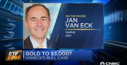 Gold to $3,000? Van Eck's CEO on his firm's bull case for the metal