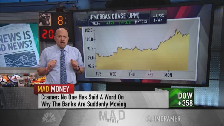 Jim Cramer debuts new mantra: 'No news is good news'