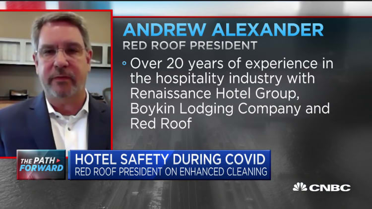 Red Roof president Andrew Alexander on hotel safety during Covid-19