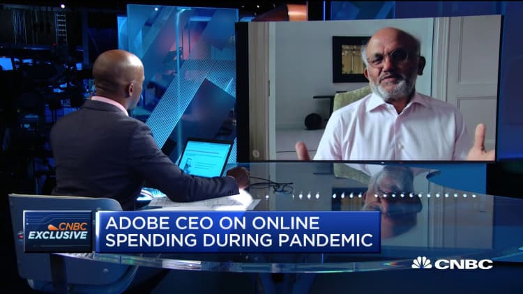 Adobe CEO Shantanu Narayen on the surge in online spending, the TikTok debate and working from home