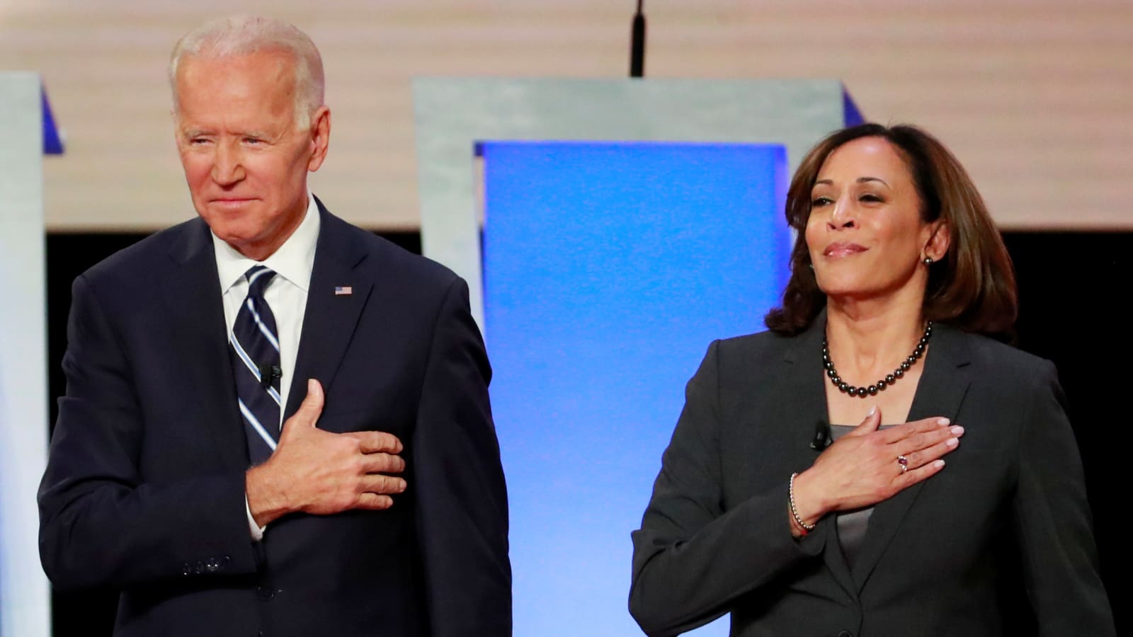 Watch live: Joe Biden, Kamala Harris appear together as running mates for first time