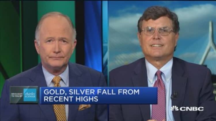 Gold and silver fall from recent highs. Where two traders see the metals headed