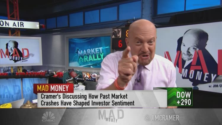 Jim Cramer breaks down the purpose of stock splits, says they're good for young, new investors