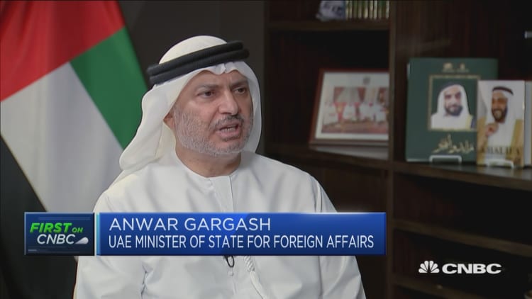 Israel-UAE peace deal won't change Iran's position, Emirati minister says