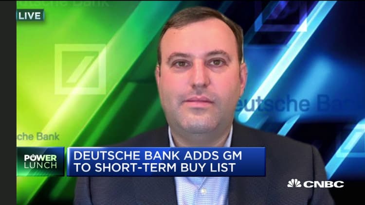 Deutsche Bank analyst on his GM buy call