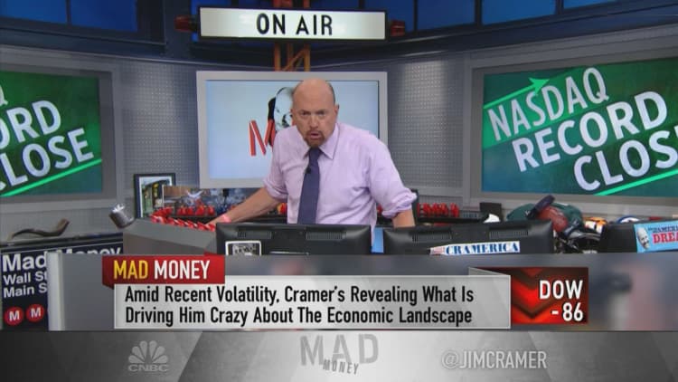 Expect 'unbelievably positive numbers' from big-box retailers' earnings reports, Jim Cramer says